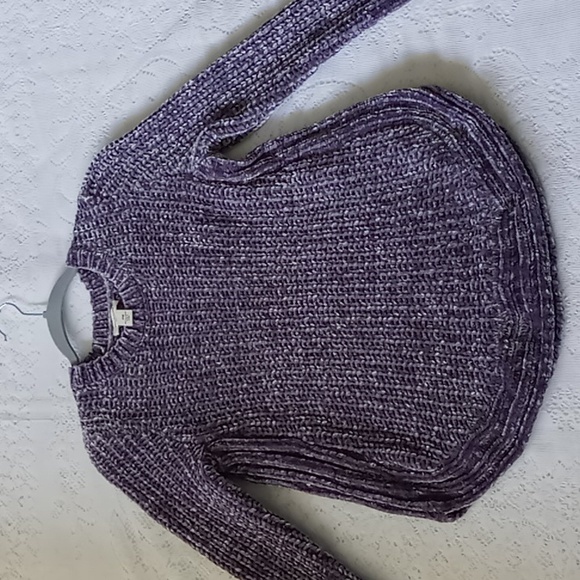 Westbound Petites Women's Chunky Knit Chenille Pullover Sweater Size PM - Picture 7 of 12